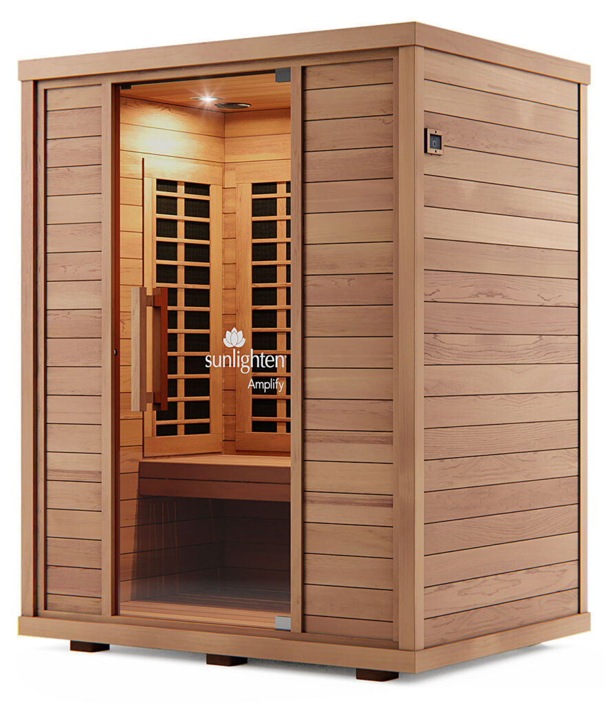 Private infrared sauna at 94 Wellness